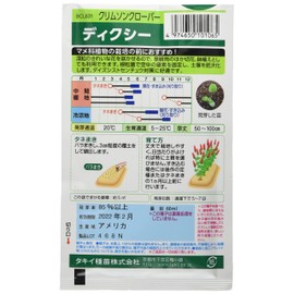 Takii Seedling Crimson Clover Dixie
