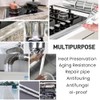 Professional Grade Aluminum Foil Tape Thick for HVAC, Sealing &