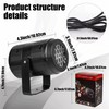 16-Pattern Christmas LED Light Projector – USB Powered Indoor Festive