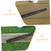 Kisangel 5pcs Golf Club Shaft Extender Stick Carbon Fiber Golf