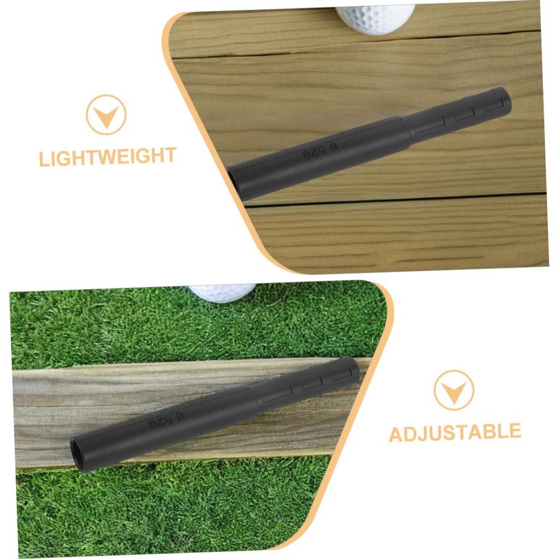 Kisangel 5pcs Golf Club Shaft Extender Stick Carbon Fiber Golf