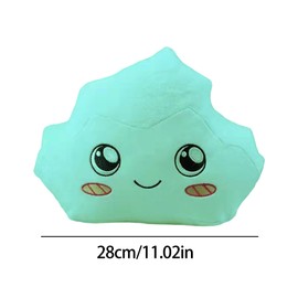 Luminous Cartoon Plush Doll with Removable Headgear Flurry Doll Toy  in The Night Christmas Gift