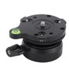 Tripod Head DY‑60N Tripod Leveling Base Leveler Adjusting Plate for