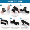 BESPORTBLE Pool Solar Cover Reel Attachment Kit Durable Nylon Straps