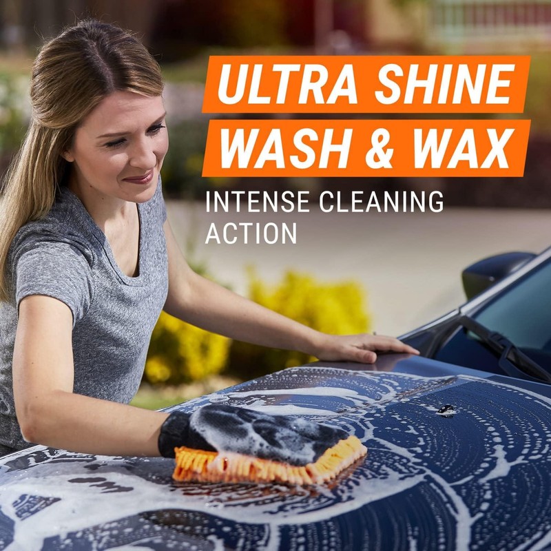 Armor All Car Wash Kit, Includes Car Wash Soap, Wash