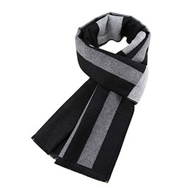 Ueither Men's Soft and Cosy Tartan Check Scarf Long Warm Lightweight Winter Scarf Scarves (180cm x 30cm, Color 18)