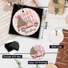 Pink Truck Merry Christmas Ceramic Hanging Ornament Gifts