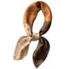 AIKOO Scarf, Women's, Hair Ornament, Silk, Leopard Print, Office, Thin,