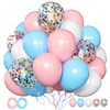 Balloons Pink and Blue Pack of 50 12 Inch Balloons