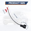 4 Pack 72-5600 Speaker Harness Car Front Rear Door Speakers
