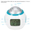 Star Sky Projector LED Music Alarm Clock Multifunction Calendar Temperature