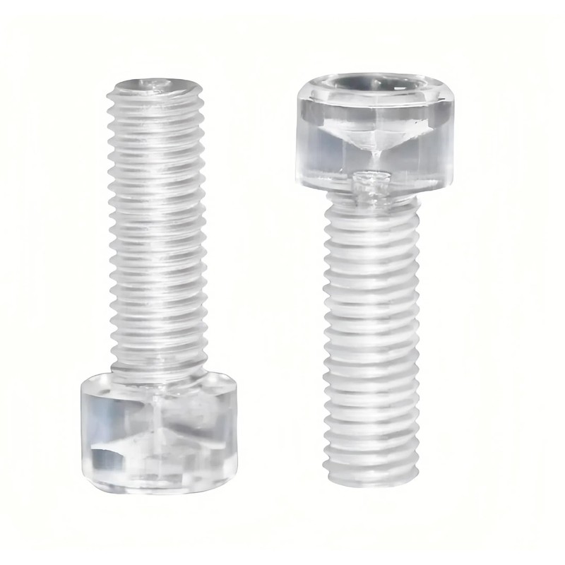 PC(Polycarbonate) Plastic Transparent Metric Hex Socket Head Cap Screws with