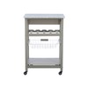 Linon Kitchen Island, Gray