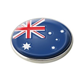AUSTRALIA NATIONAL FLAG GOLF BALL MARKER.