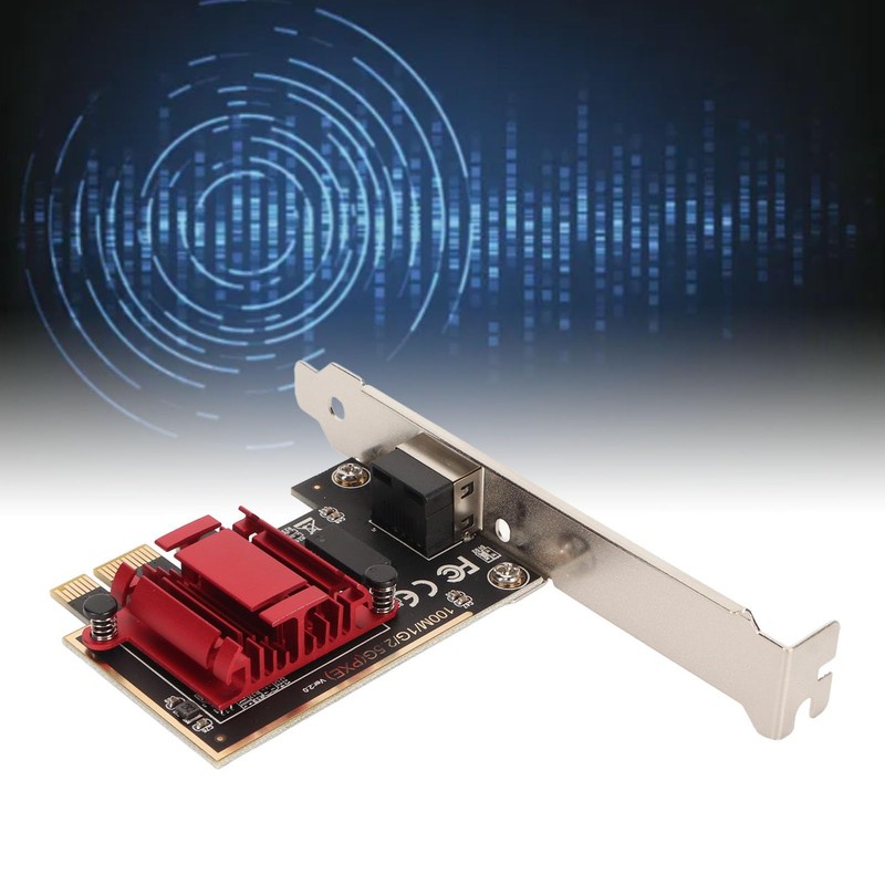 ASHATA PCIe Network Adapter, RTL8125B 10 100 1000 2500 Mbps