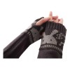 Generic Guantes De Brazo Largo, Mitones De Medio Dedo, Tejidos