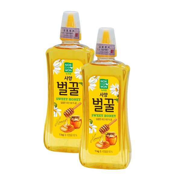 Nokchawon honey 1kg x 2
