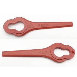 Alm Plastic Trimmer Blades Aldi Ferrex Trimmers FE220 Pk10, Red