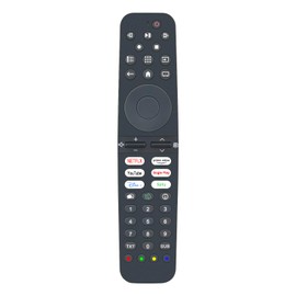 AULCMEET VS3187R-2 Replacement Voice Remote for Grundig HD LED Smart TV 32CHA6250 32CHA6251 32CHA6390 32GGH6700B 32GHB6241 32GHB6242 32GHB6340 32GHH65000 3 2GHH6505