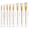 Angoily Chalk Pollination Tool Set, 8Pcs Garden Tool Set for