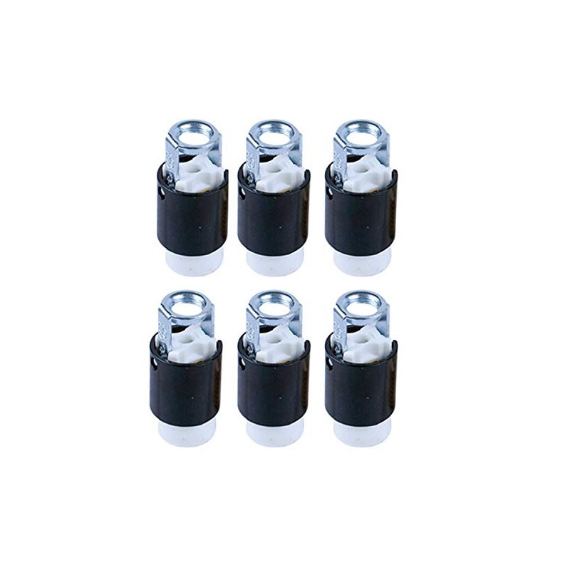 E12 Candelabra Screw base Ceramic Socket,TWDRTDD E12 Base Lamp Holder