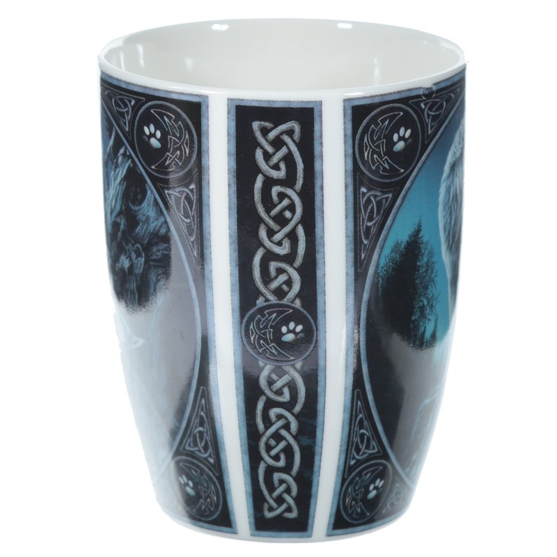 Puckator Lisa Parker Spirit Wolf Design Tasse aus Porzellan