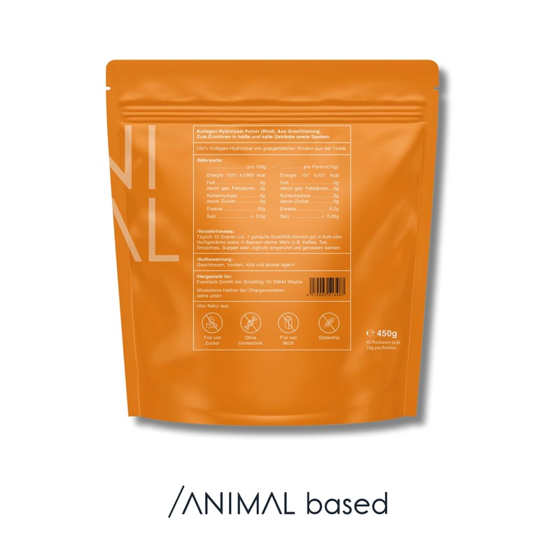 Halal Collagen Powder [450g] - Pure Collagen Hydrolysate Type I
