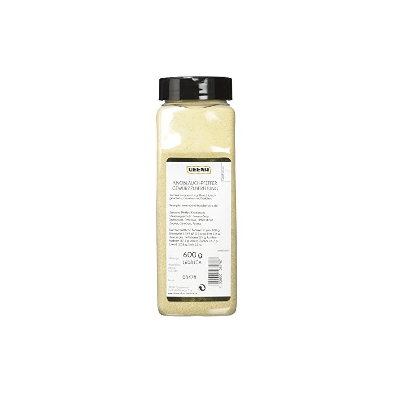 Ubena Conbllic Pepper 600 g, Pack of 1 (1 x