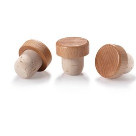 WidgetCo 22.5mm Natural T-Cork with Wood Top