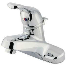 Kingston Brass GKB511 Single-Handle 4 in. Centerset Bathroom Faucet, Polished Chrome