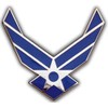 US Air Force Large Lapel Pin