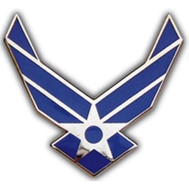 US Air Force Large Lapel Pin