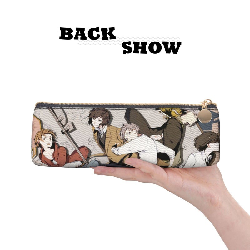 Bungo Stray Dogs Pen Case, Large Capacity, Pencil Case, Multi-functional,
