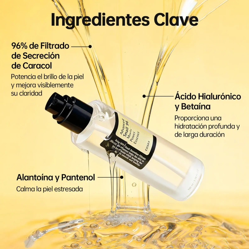 Cosrx Advanced Snail 96 Mucin Esencia Reparadora 100ml