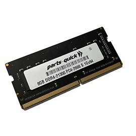 parts-quick 8GB Memory for Getac B300 G7 Fully Rugged Notebook Compatible DDR4 2666MHz SODIMM RAM