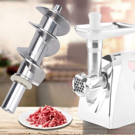 BORDSTRACT Meat Grinder Screw, Safe Electrical Food Grinder Home Kitchen Sausages Accessories Meat Grinder Attachment for Kitchen Mixers