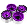 Pothyes Aluminum Circular Step Subsidence 2.2" Beadlock Wheel Rim for