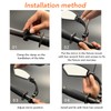 Bike Rearview Mirror Left Wide Range Foldable Handlebar Bike Mirror