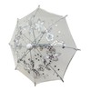 THY COLLECTIBLES Pack of 6 Mini Lace Umbrella Parasols with