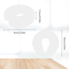 Door Pinch Guard,Safety Door Stopper,Door Finger Guards,6 pc Foam Child Door Stopper,Baby Safety Finger Pinch Guard,Door Slam Stopper,Prevent Finger Pinch Injuries,White