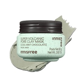 Innisfree Super Volcanic Clay Masks - Pore & Sebum Clay Mask for Oily Skin, Dual Mask for Normal to Dry Skin, Available in Limited Edition & Gift Sets
