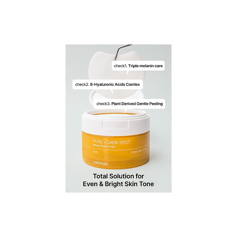 celimax [celimax]Pore+Dark Spot Brightening Pad (40 pads)