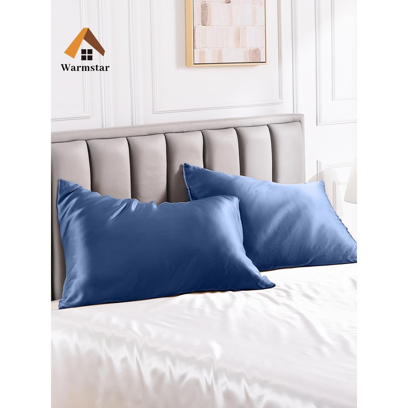 Warmstar 100% Silk Pillowcase, Large, 50x70, 22 Momme, 6A Class