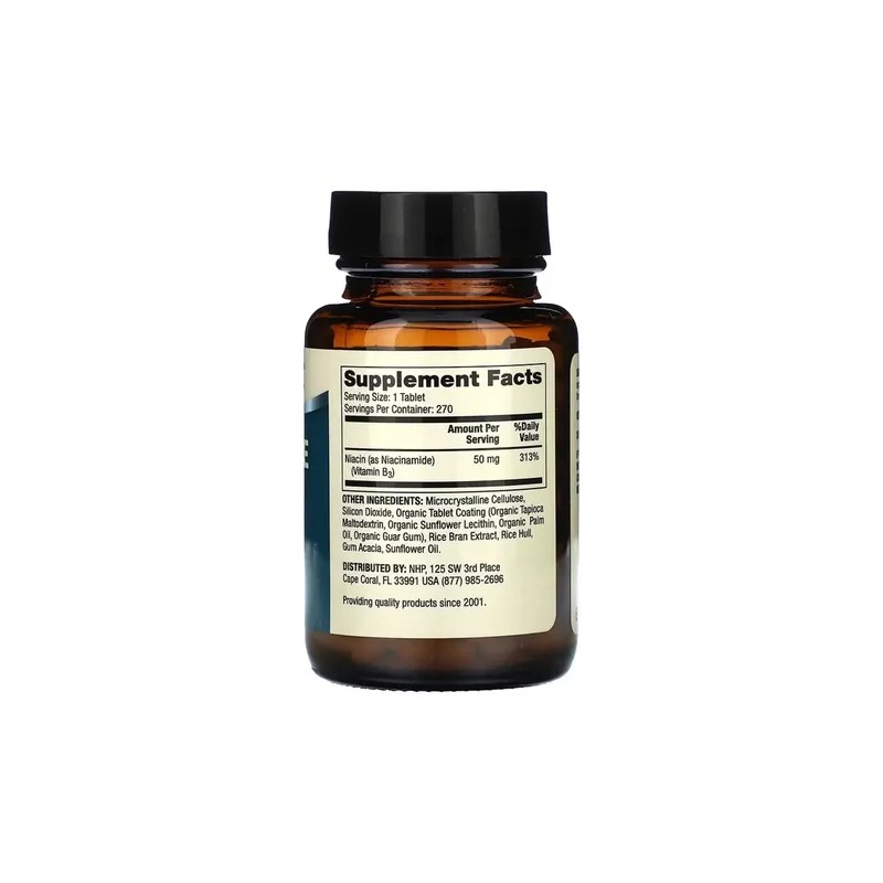 Dr. Mercola Niacinamide Vitamin B3 50mg 270tabs
