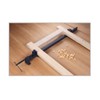 Groz 48-inch T-Bar Woodworking Clamp | Heavy Duty | Malleable
