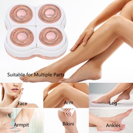 Women Facial Hair Remover Replacement Heads Lady Electric Shavers Replacement Heads for 4 Head Hair Remover, Hair Removal Blades Head