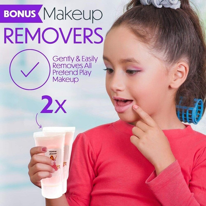 Toysical Princess Big Makeup Kit Non Toxic, Princess Play Makeup