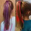 aoozleny Girl Hair Extension Accessories,Rubber Band Elastic Band Hairstyle Colorful