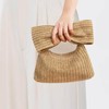 Straw Clutch Purses for Women Summer Beach Bags Envelope Woven