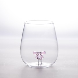 ASmirror 1 vaso para beber, delicado y elegante copa de vino rosa, moderno y elegante, adecuado para mujeres, hombres, bodas, Navidad, cumpleaños